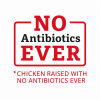 No antibiotics ever